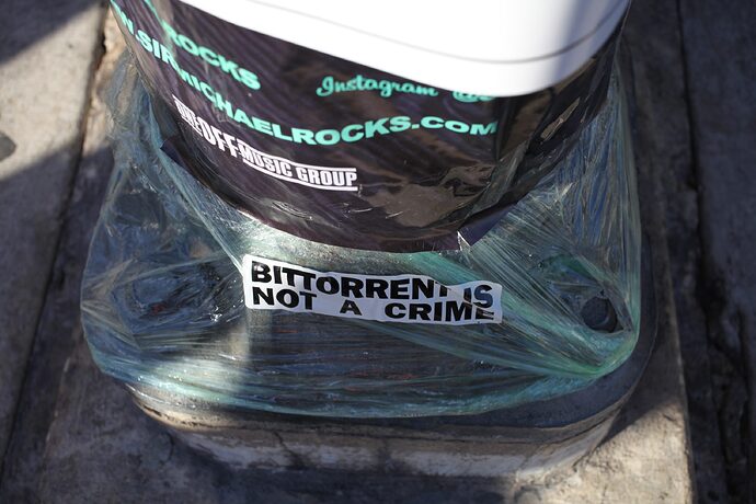 bittorrent is not a crime, torrent-tracker