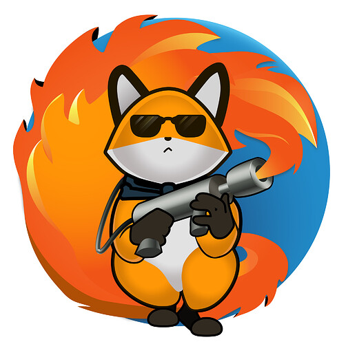 Eine etwas speziellere Interpretation des Firefox-Logos