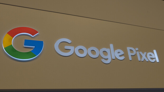 Das Logo des Google-Pixel