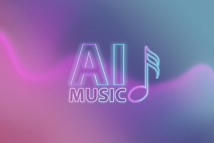 Von künstlicher Intelligenz geschaffene Musik (Symbolbild)