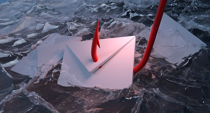 Phishing und Email Scam (Symbolbild)