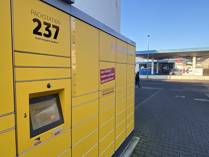 Paketstation in Bergisch Gladbach