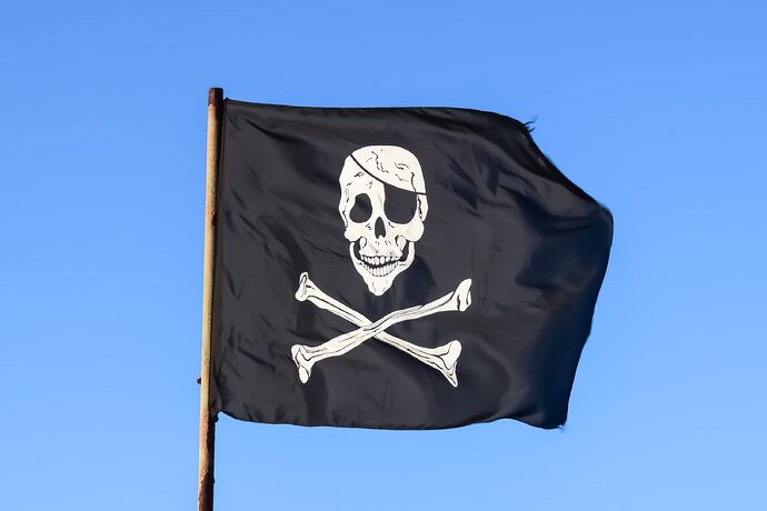 Pirate, Flag, Usenet