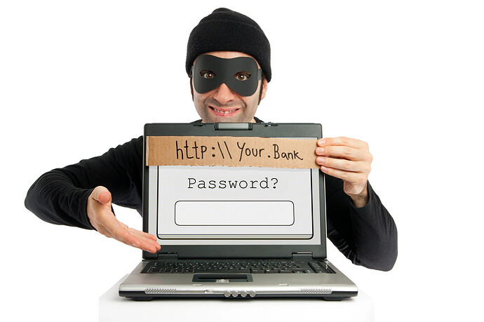 Passwortdiebstahl durch Phishing