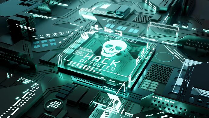 Symbolbild für den digitalen Zugriff auf die Infrastruktur der BlackLock-Ransomware-Gruppe.