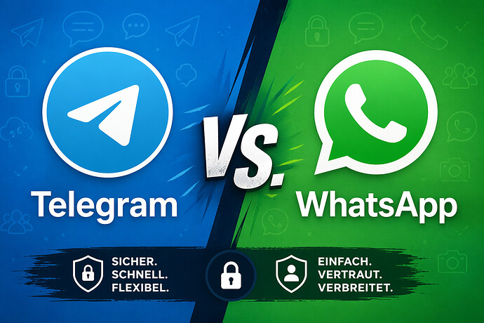 Telegram vs. WhatsApp