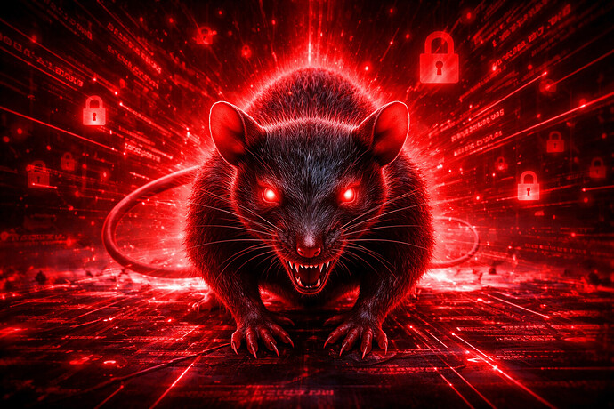 Symbolbild einer MIMICRAT-Infektion im Kontext der aktuellen ClickFix Malware-Kampagne.