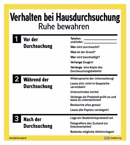 hausdurchsuchungchaotikum