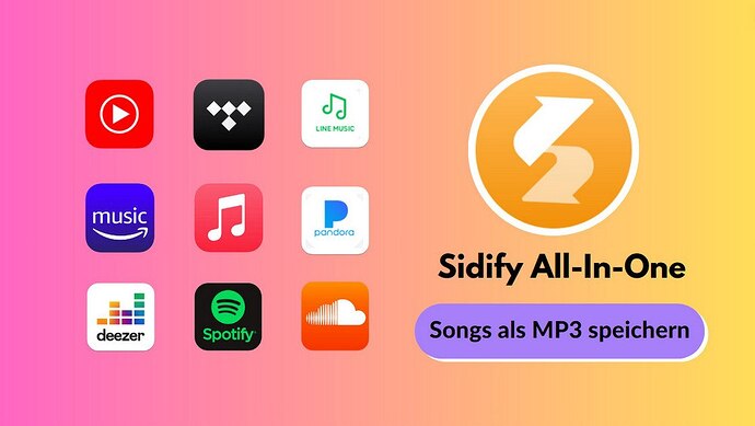 Der Sidify All-In-One Streaming Recorder