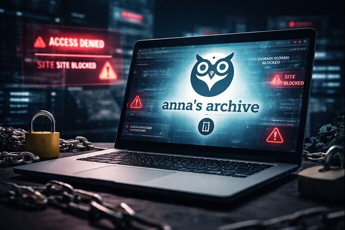 Juristische Offensive trifft auf digitale Realität: Anna’s Archive bleibt online.