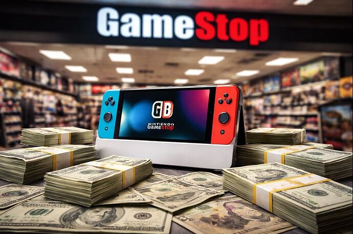 Symbolbild: Nintendo Switch 2 und GameStop – ein Trade-In-System mit unerwarteten Nebenwirkungen.