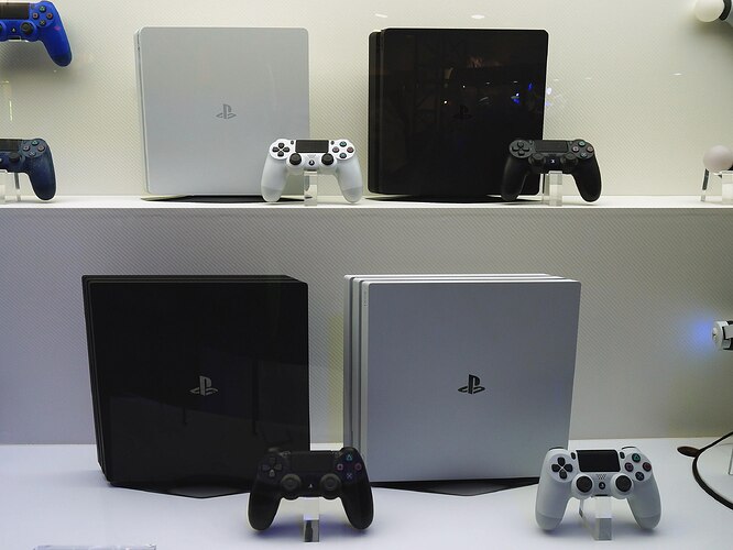 ps4 slim, ps4 pro