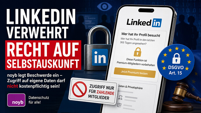 LinkedIn, Selbstauskunft