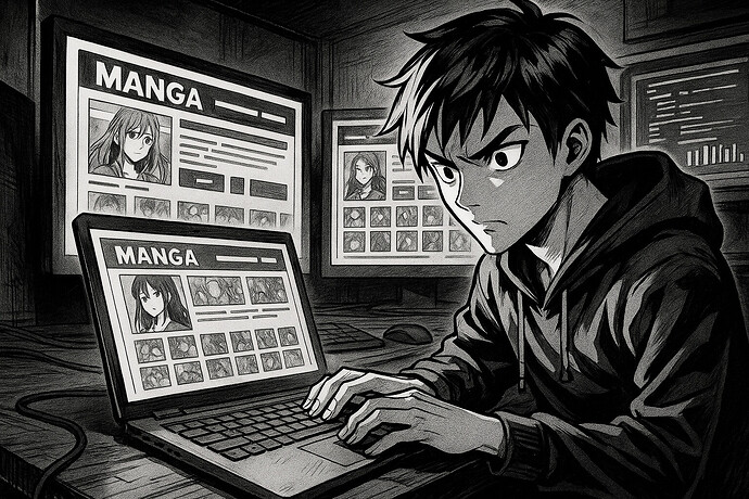 Verlorene Heimat im Netz: Manga-Leser zwischen Sehnsucht und Improvisation.
