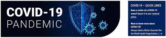 EUROPOL-covid-warning-banner