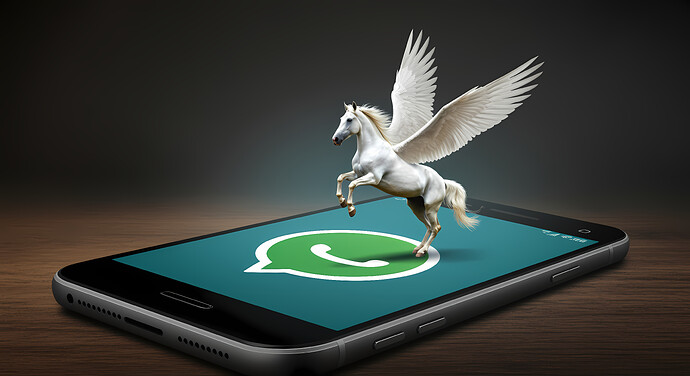 Pegasus landet auf Smartphone mit WhatsApp