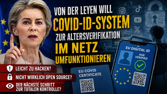 Ursula von der Leyen, Altersverifikation