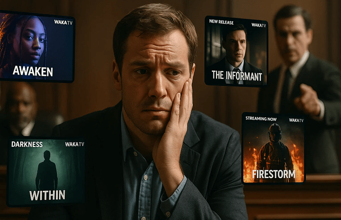 Ein mutmaßlicher Waka-TV-Reseller steht vor Gericht – gestresst, während illegale Streaming-Angebote wie „Firestorm“ und „The Informant“ digital um ihn kreisen.