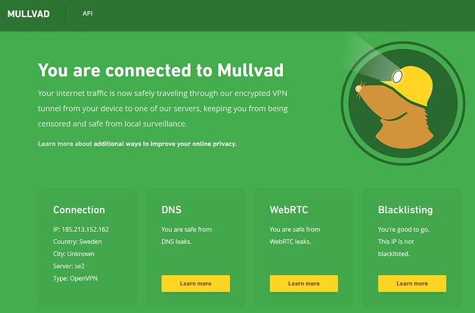 Am I connected to Mulvad?