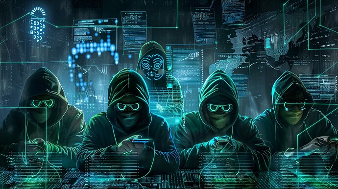 KI-Hacker bei der Arbeit (Symbolbild)
