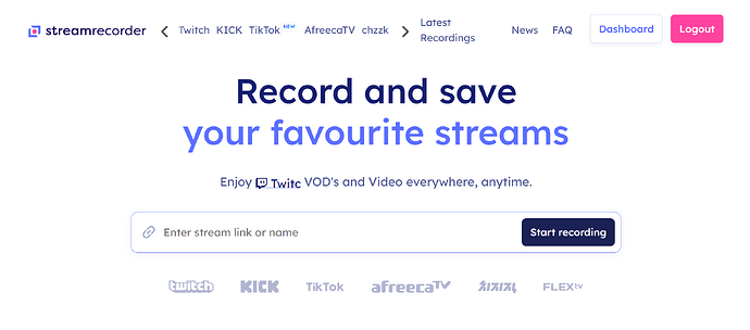 StreamRecorder.io