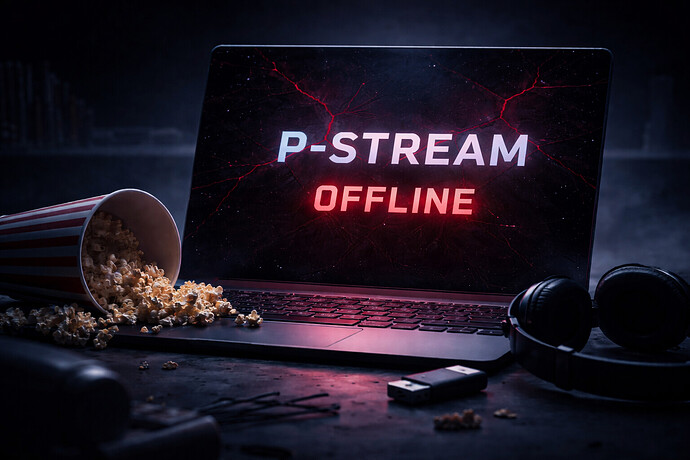 Das Streamingportal P-Stream ist offline. Ob bald ein Nachfolger auftaucht, bleibt abzuwarten.