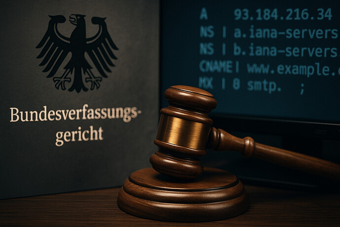 Karlsruhe setzt Grenzen: BVerfG stoppt neuartige DNS-Überwachung.