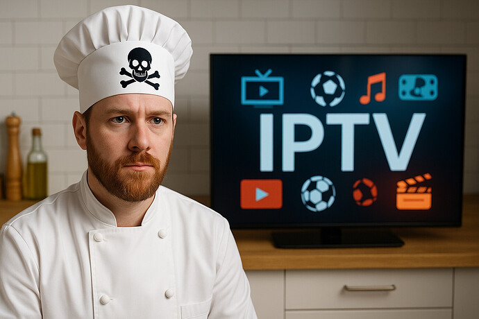 Zwischen Kochshow und Cybercrime: TikTok-Star ‚Dad the Dish‘ verkaufte als Reseller in einem illegalen IPTV-Netzwerk Sky-Streams.