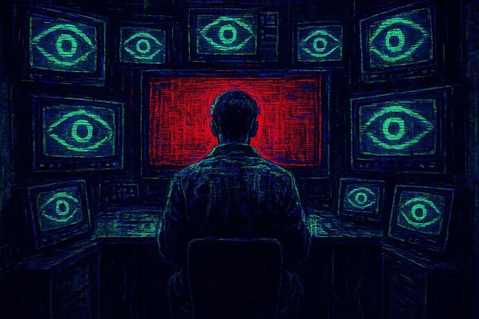Überwachung, Augen