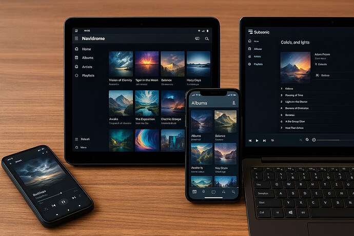 Player für selbst gehostete Musikserver
