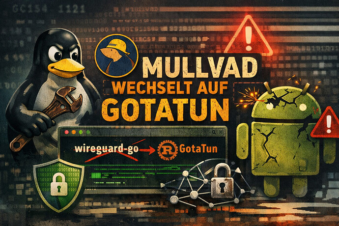 Mullvad ersetzt Wireguard