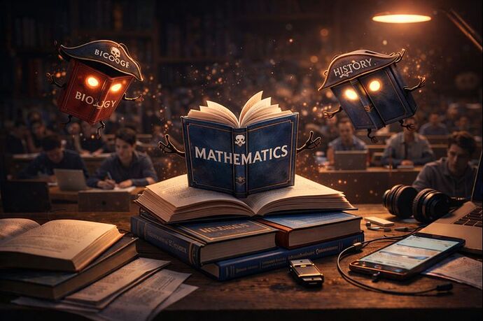 Piratenbücher im Hörsaal: RettighedsAlliancen setzt auf Klagen statt nur auf Aufklärung.