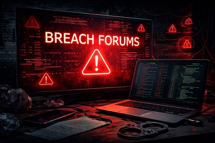 Symbolbild zum aktuellen BreachForums-Leak.