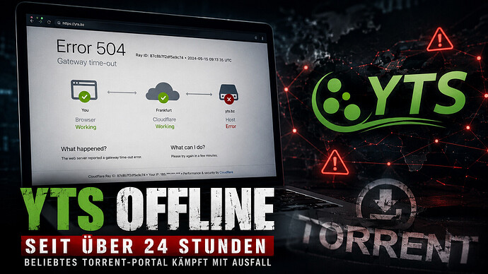 YTS, offline