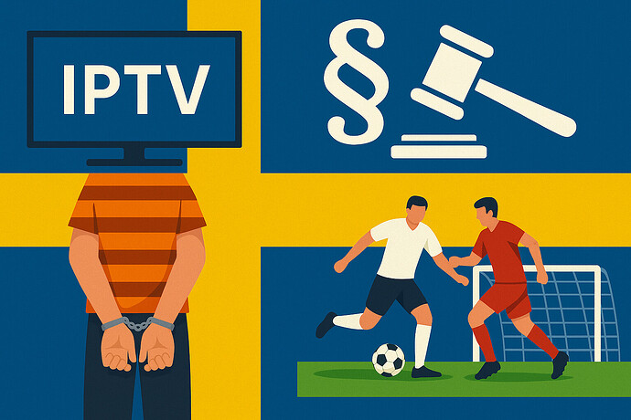Schweden setzt auf Strafen: zwischen Streaming-Spaß, Gesetzeshammer, Handschellen und Fußball.