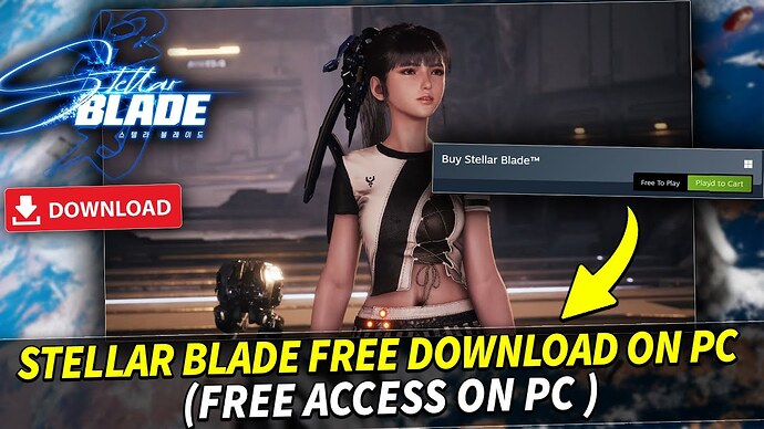 Stellar Blade, cracked