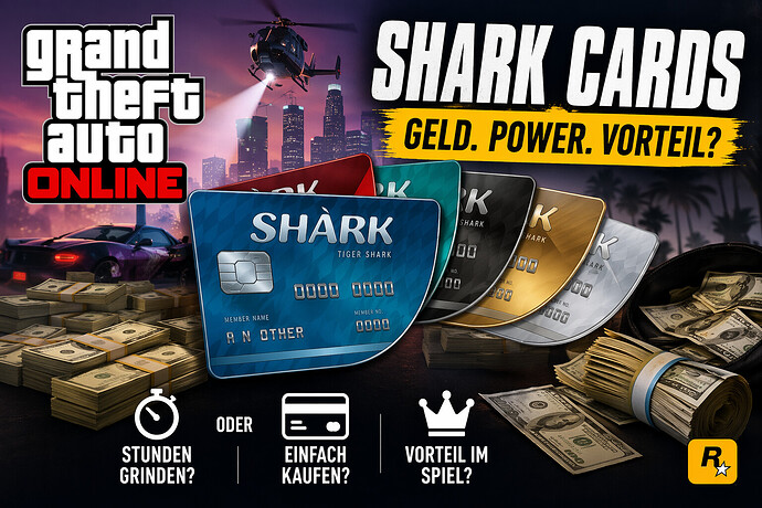 GTA Shark Cards