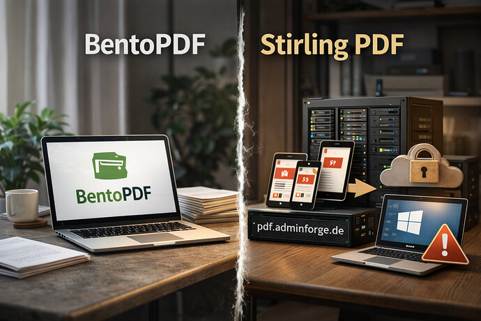BentoPDF, Stirling PDF