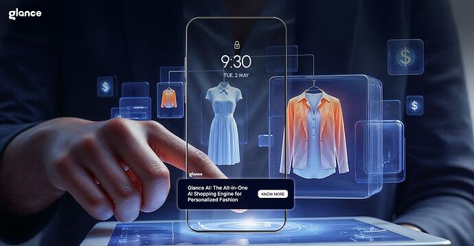 Glance AI Samsung, Sperrbildschirm