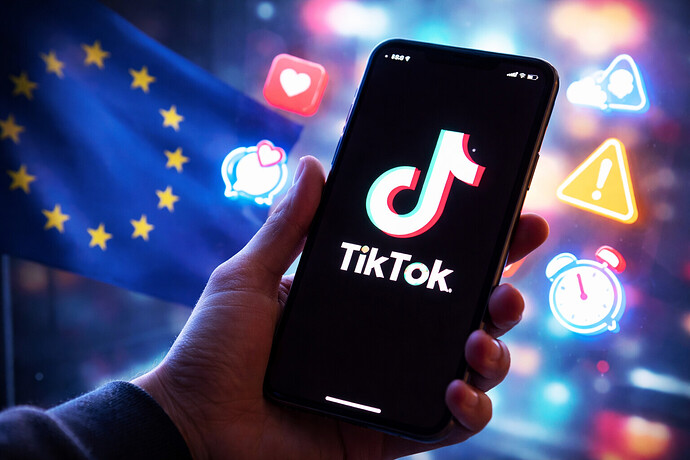 Maximale Aufmerksamkeit als Geschäftsmodell: Die EU nimmt TikToks Design ins Visier.