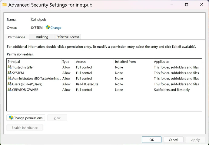 inetpub-security-settings