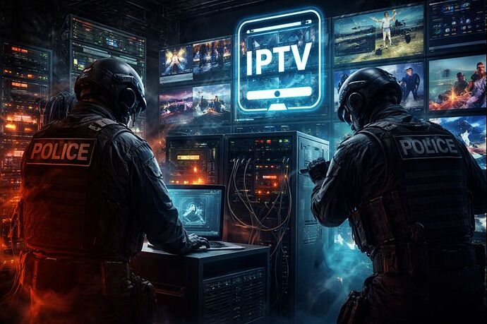 Illegales IPTV-Netzwerk zerschlagen: Behörden gehen global gegen Streaming-Piraterie vor.