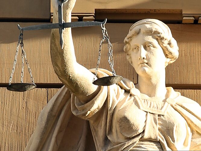 Justitia, Urteil