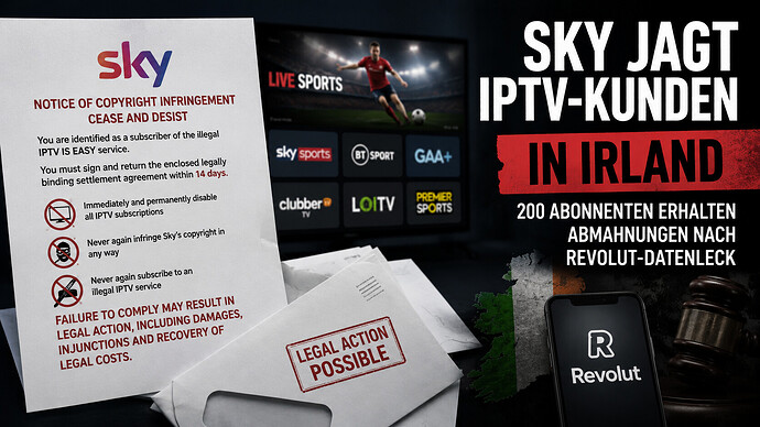 IPTV-Kunden, Sky Ireland