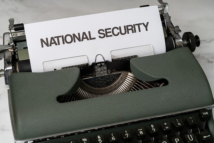 Nationale Sicherheit