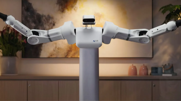 Der KI-betriebene humanoide Roboter S1 von Astribot kann bei der Hausarbeit helfen