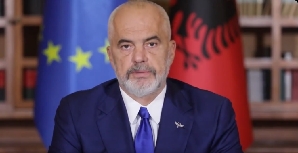 Edi Rama in einer Presseerklärung zum Cyberangriff auf Albanien