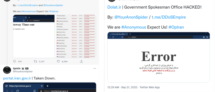 Anonymous hackt die iranische Regierung