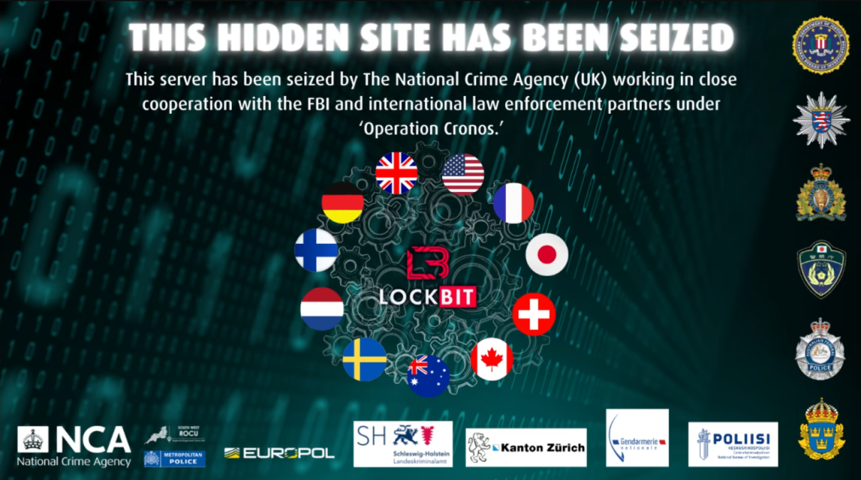 Server der LockBit-Ransomware wurden beschlagnahmt