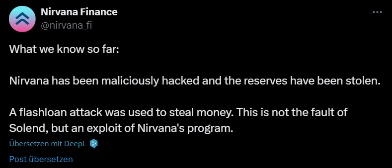Auch bei Nirvana Finance bediente sich der Amazon-Ingenieur